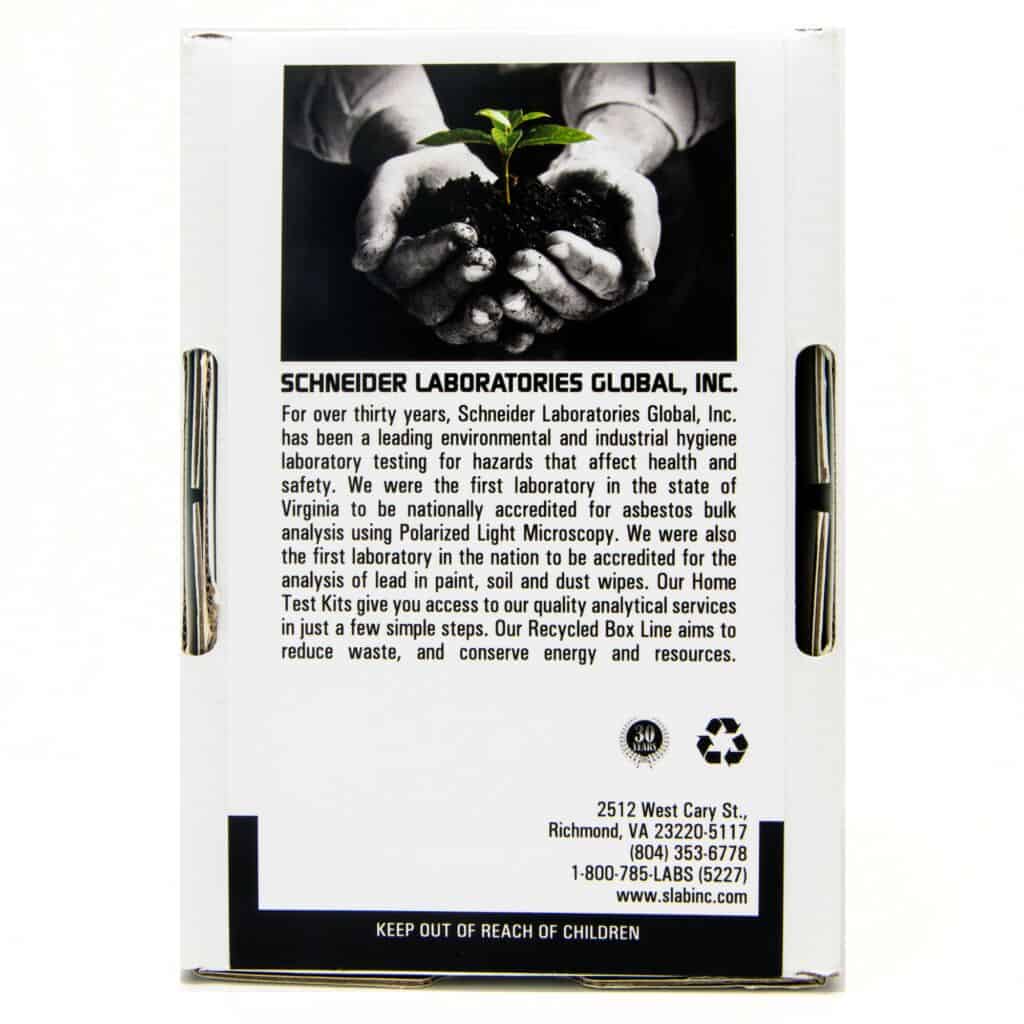 Asbestos & Lead Combo Test Kit Schneider Laboratories Global, Inc.